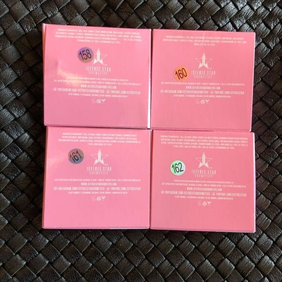 JEFFREE STAR COSMETICS - NWT - Bundle of Four Artistry Singles Eye Shadows - Picture 4 of 10